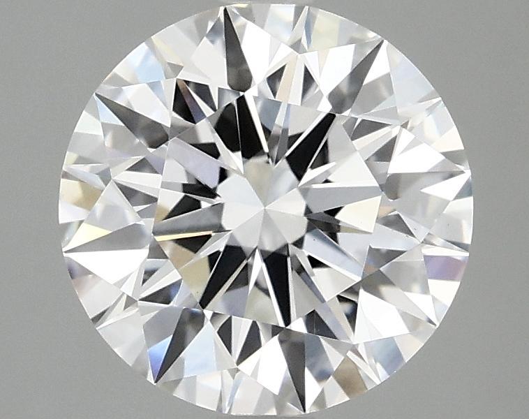 2.58 Carat Round Shaped Ideal Cut VVS2 IGI Certified Lab Grown Diamond