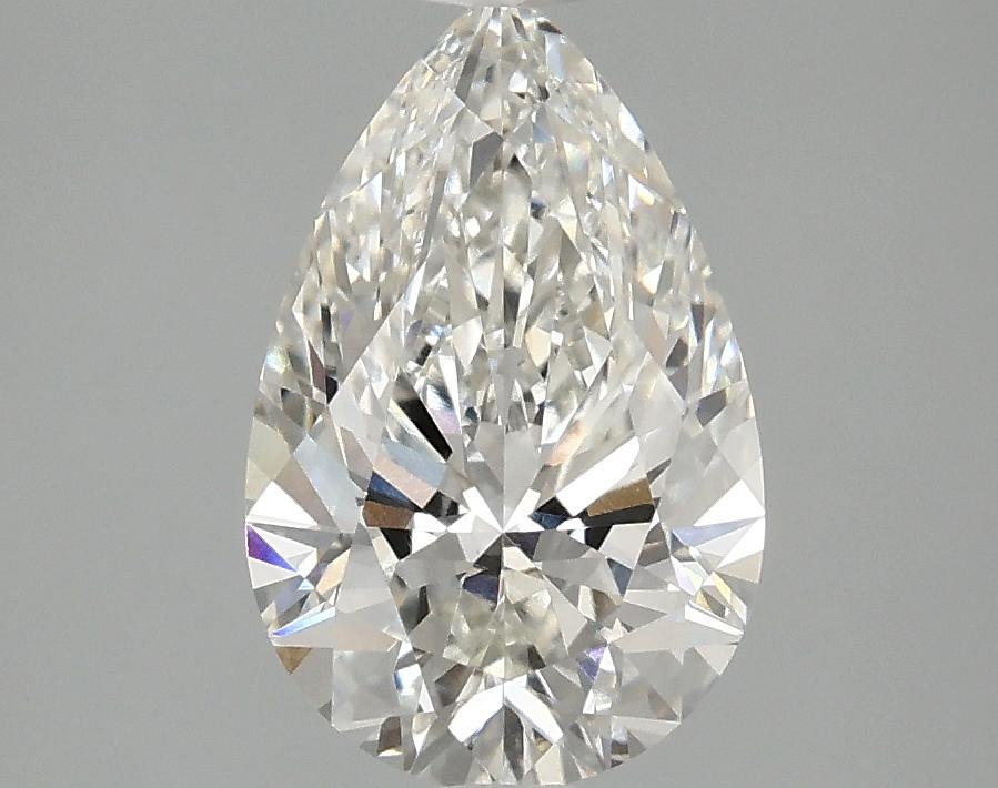 2.03 Carat Pear Shaped Ideal Cut VVS2 IGI Certified Lab Grown Diamond