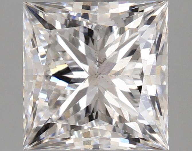 2.14 Carat Princess Shaped Ideal Cut SI1 IGI Certified Lab Grown Diamond