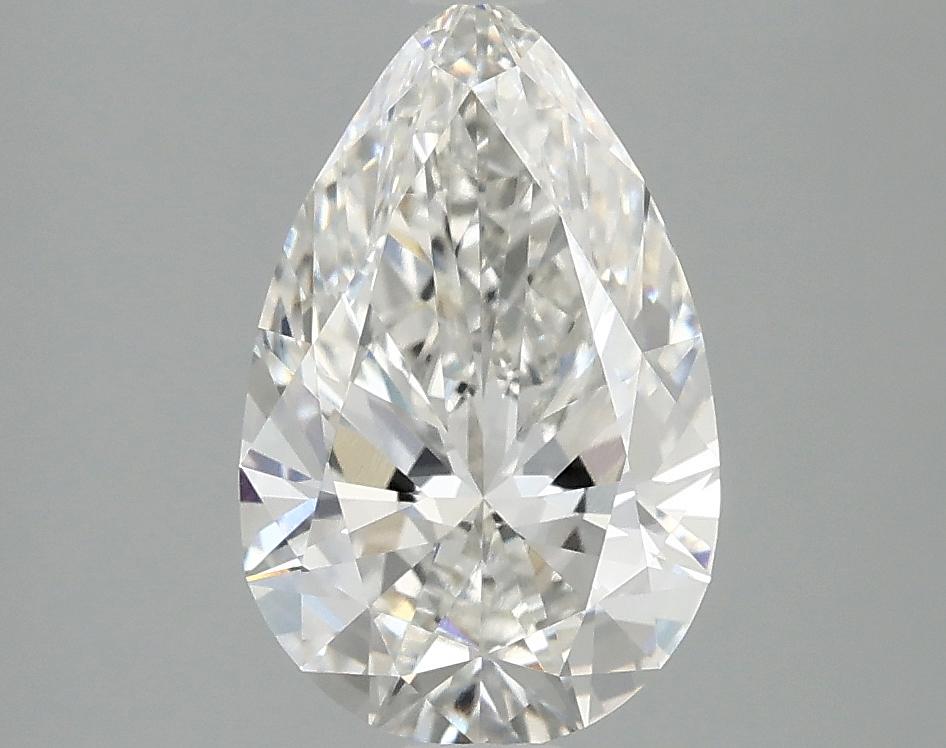 2.0 Carat Pear Shaped Ideal Cut VVS2 IGI Certified Lab Grown Diamond