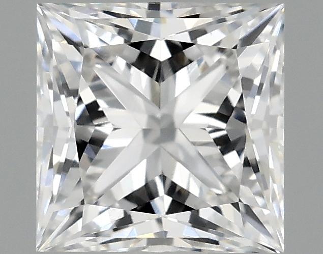 1.03 Carat Princess Shaped Ideal Cut VVS2 IGI Certified Lab Grown Diamond