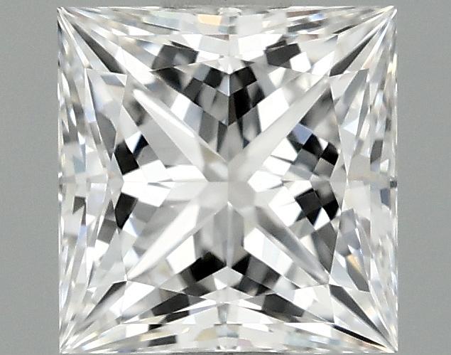 0.98 Carat Princess Shaped Ideal Cut VVS2 IGI Certified Lab Grown Diamond