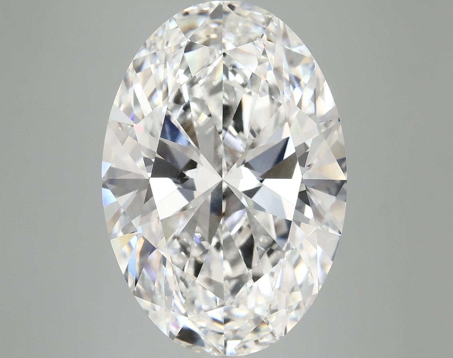 10.2 Carat Oval Shaped Ideal Cut VVS2 IGI Certified Lab Grown Diamond