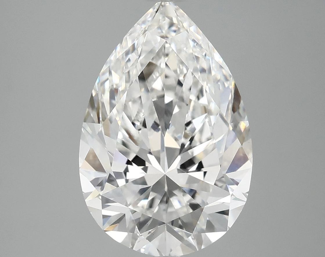 3.93 Carat Pear Shaped Excellent Cut VS1 IGI Certified Lab Grown Diamond