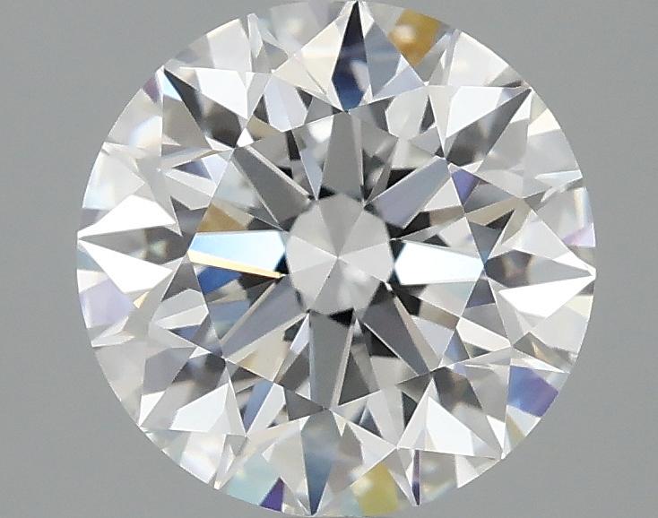 2.55 Carat Round Shaped Excellent Cut VVS2 IGI Certified Lab Grown Diamond