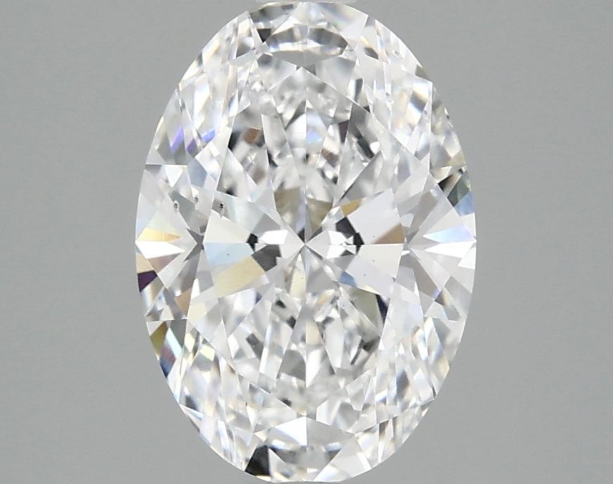 1.98 Carat Oval Shaped Ideal Cut SI1 IGI Certified Lab Grown Diamond