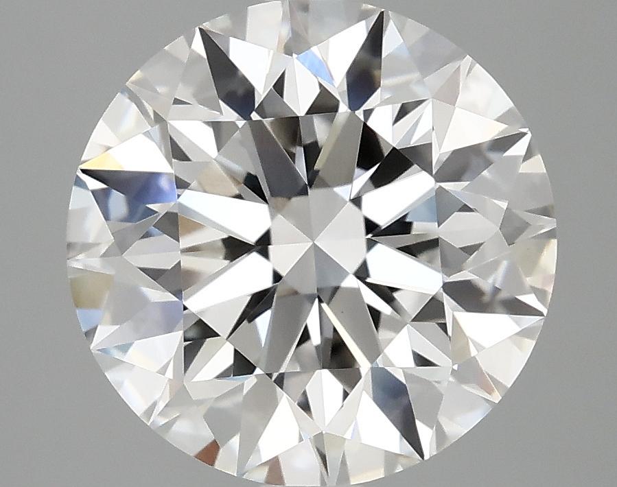 4.09 Carat Round Shaped Excellent Cut VVS2 IGI Certified Lab Grown Diamond