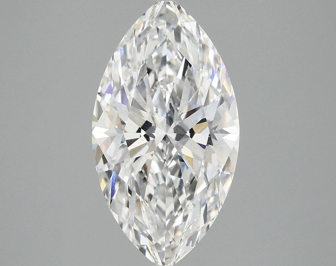 3.07 Carat Marquise Shaped Excellent Cut VS2 IGI Certified Lab Grown Diamond