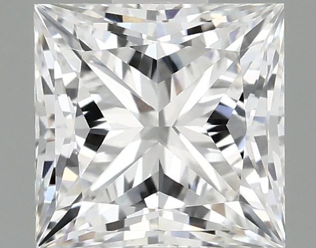 1.05 Carat Princess Shaped Ideal Cut VVS2 IGI Certified Lab Grown Diamond
