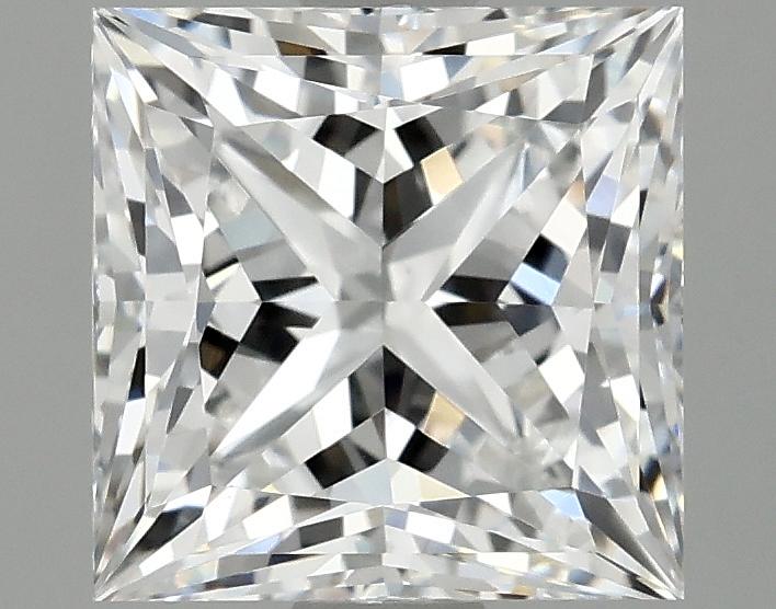 2.04 Carat Princess Shaped Ideal Cut VS1 IGI Certified Lab Grown Diamond