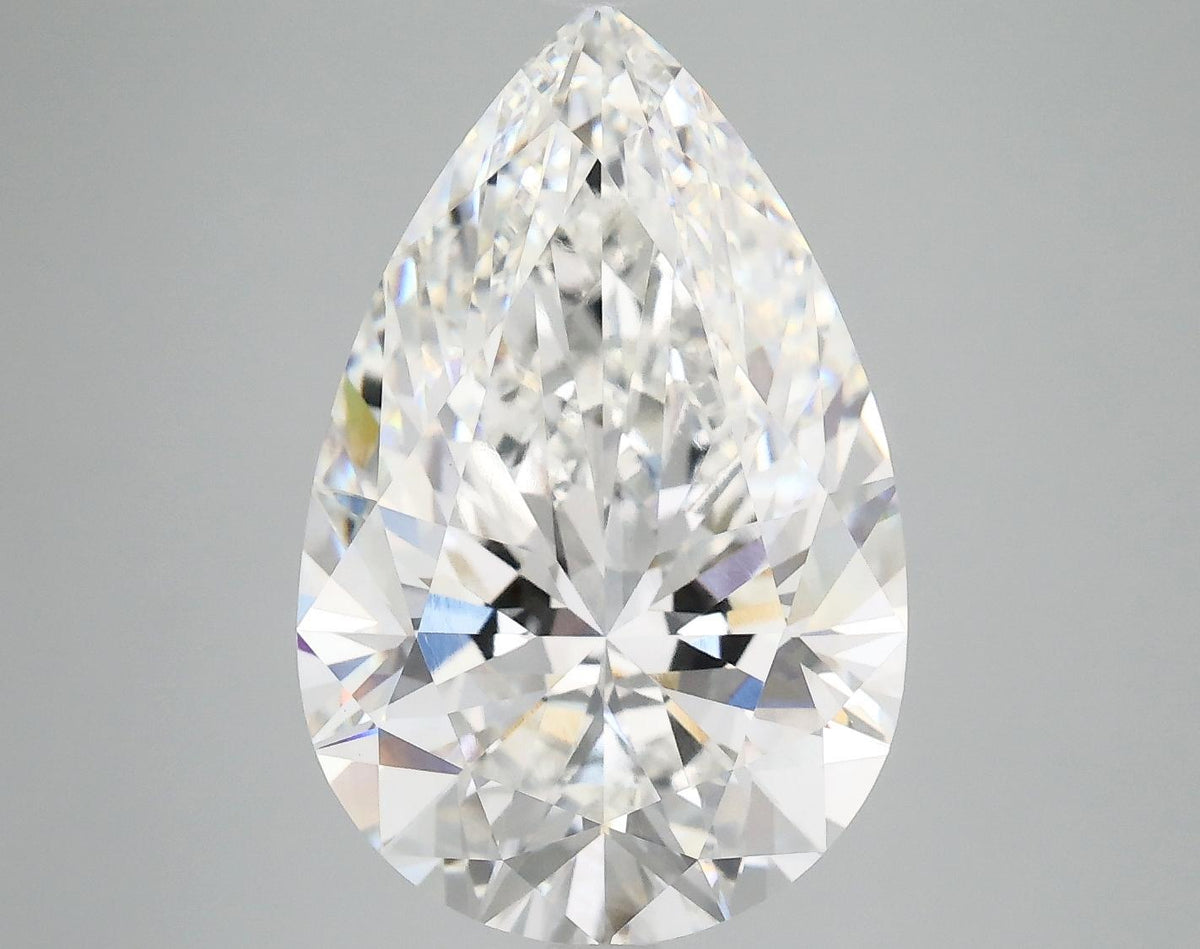 7.18 Carat Pear Shaped Ideal Cut VVS2 IGI Certified Lab Grown Diamond