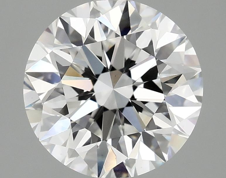 3.09 Carat Round Shaped Excellent Cut VS1 IGI Certified Lab Grown Diamond