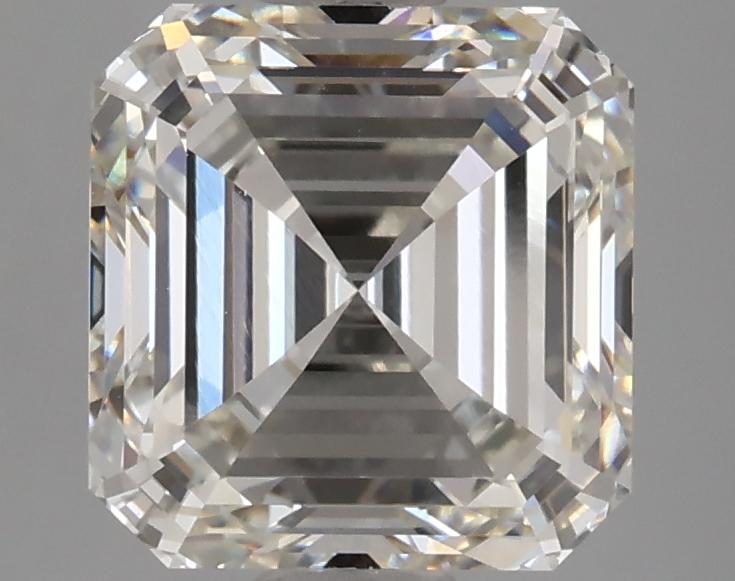 3.01 Carat Asscher Shaped Excellent Cut VVS2 IGI Certified Lab Grown Diamond