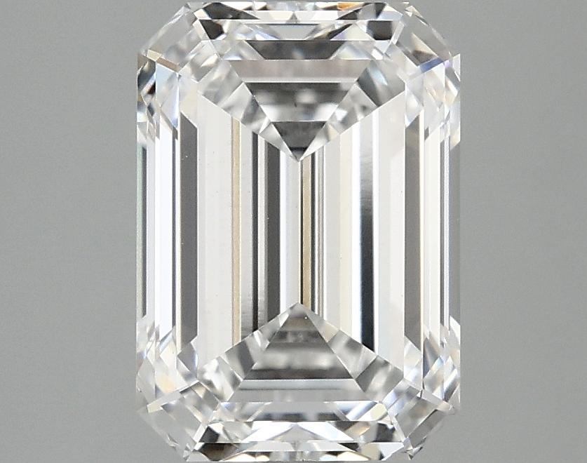 2.9 Carat Emerald Shaped Ideal Cut VS1 IGI Certified Lab Grown Diamond