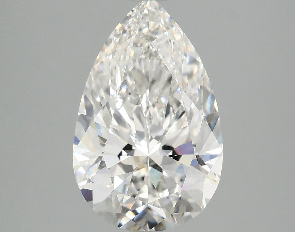 2.5 Carat Pear Shaped Ideal Cut VS1 IGI Certified Lab Grown Diamond