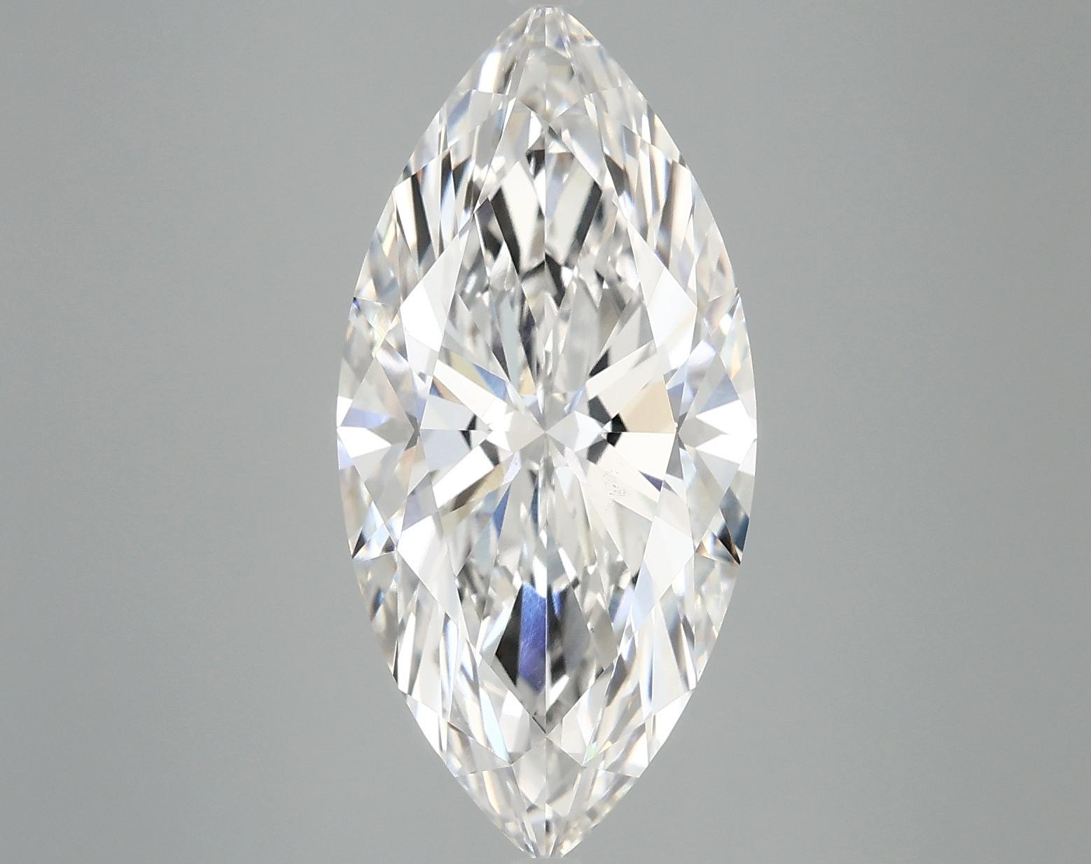 5.09 Carat Marquise Shaped Excellent Cut VS1 IGI Certified Lab Grown Diamond
