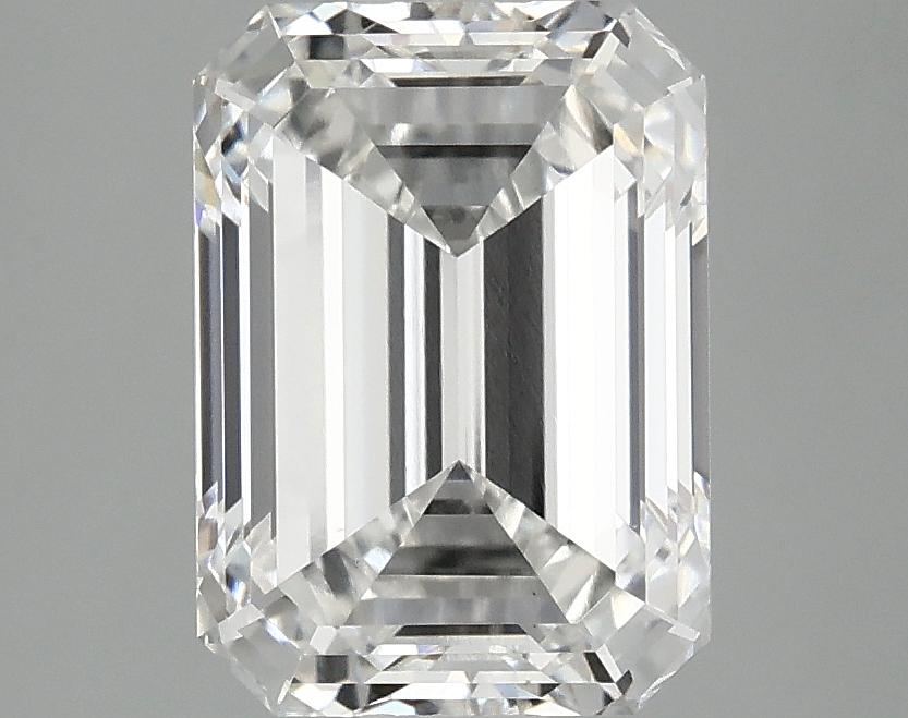 3.09 Carat Emerald Shaped Excellent Cut VS1 IGI Certified Lab Grown Diamond