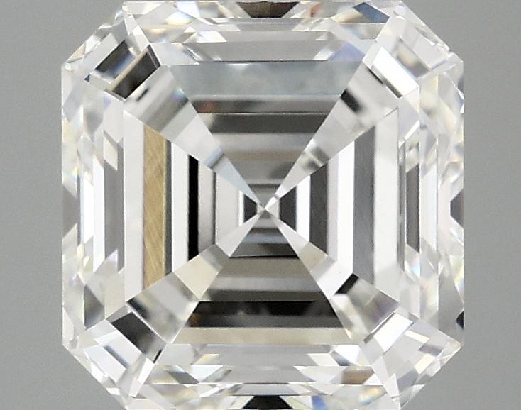 3.44 Carat Asscher Shaped Ideal Cut VVS2 IGI Certified Lab Grown Diamond
