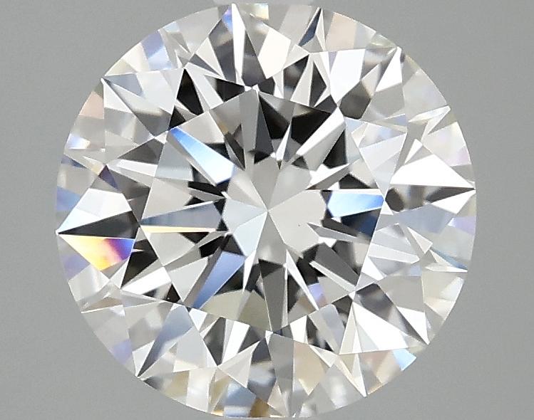 2.57 Carat Round Shaped Ideal Cut VVS2 IGI Certified Lab Grown Diamond