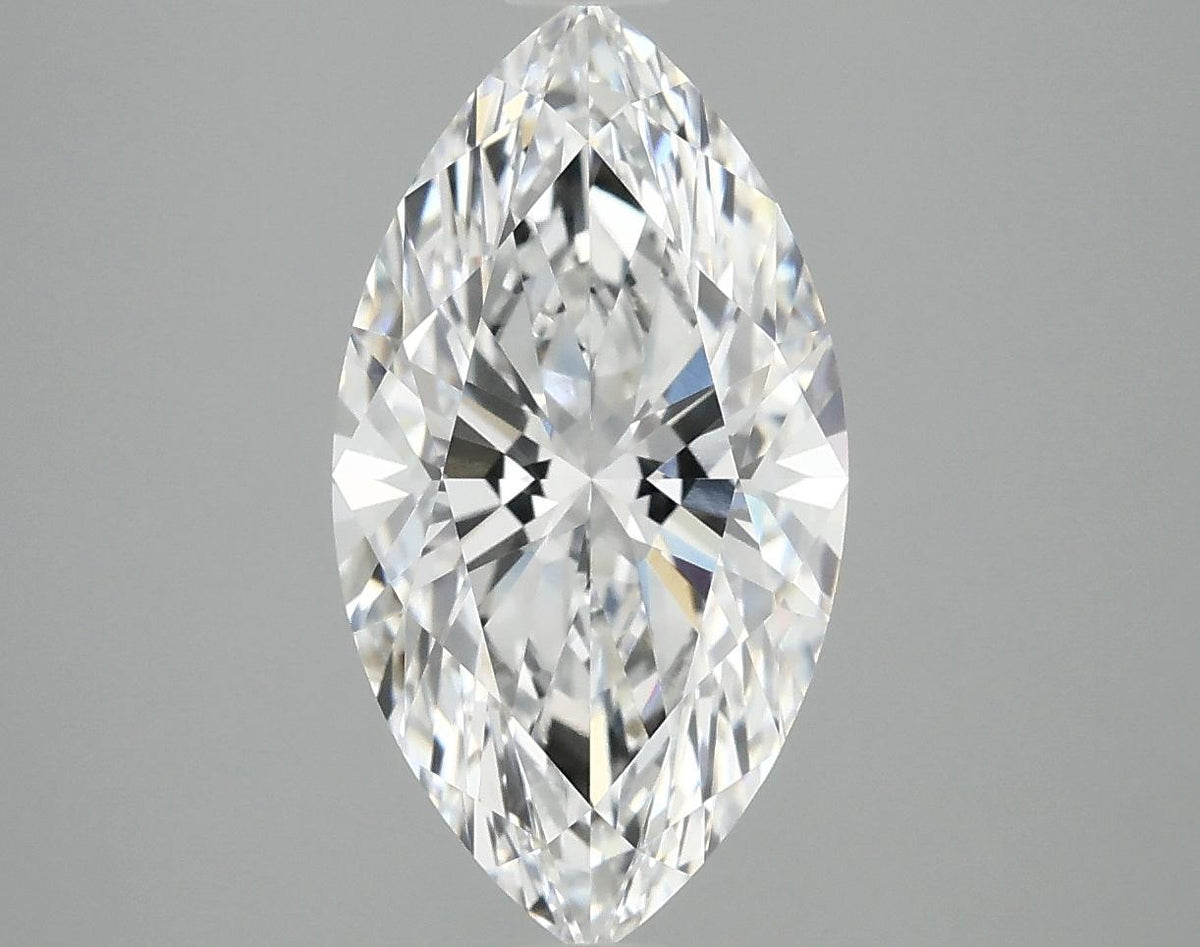 3.09 Carat Marquise Shaped Excellent Cut VVS2 IGI Certified Lab Grown Diamond