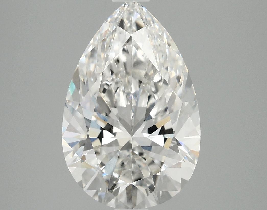 3.03 Carat Pear Shaped Excellent Cut VVS2 IGI Certified Lab Grown Diamond