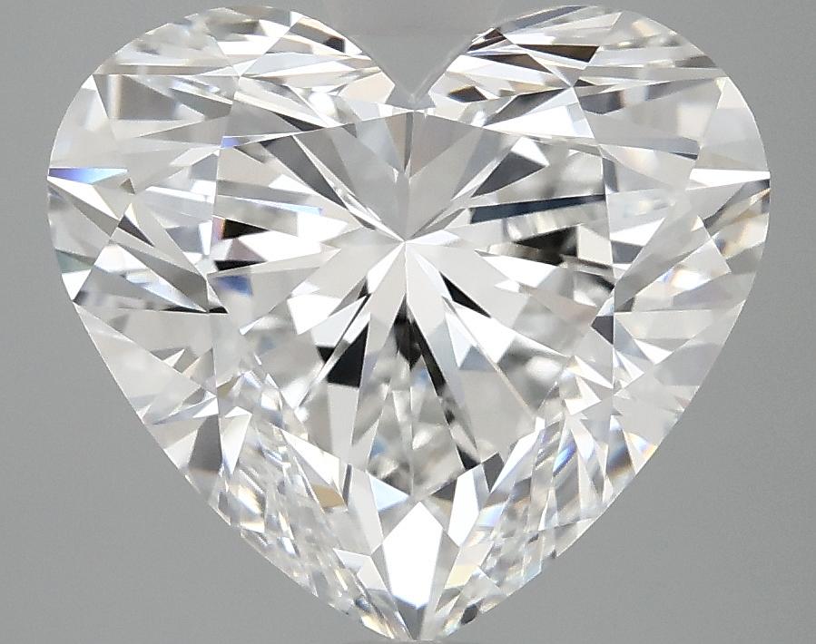 5.03 Carat Heart Shaped Ideal Cut VVS2 IGI Certified Lab Grown Diamond