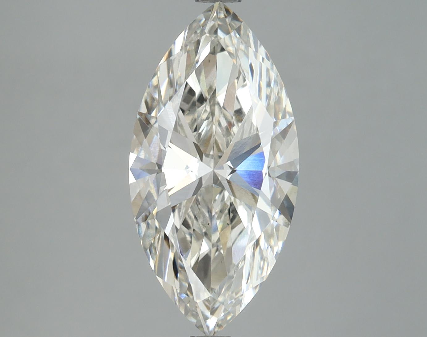 3.02 Carat Marquise Shaped Ideal Cut VS1 IGI Certified Lab Grown Diamond