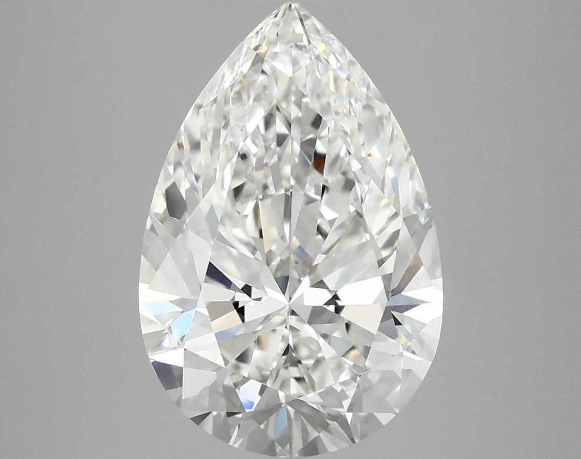4.01 Carat Pear Shaped Excellent Cut VVS2 IGI Certified Lab Grown Diamond