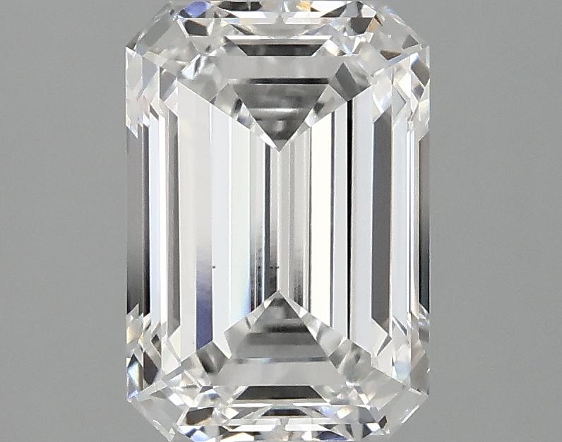 2.58 Carat Emerald Shaped Ideal Cut VS1 IGI Certified Lab Grown Diamond