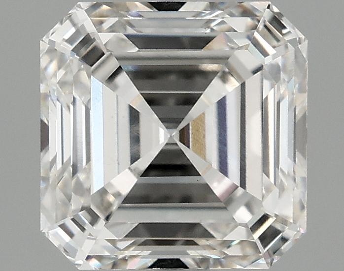 2.02 Carat Asscher Shaped Ideal Cut VVS2 IGI Certified Lab Grown Diamond
