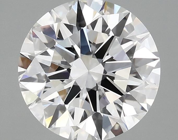 2.08 Carat Round Shaped Ideal Cut VVS2 IGI Certified Lab Grown Diamond