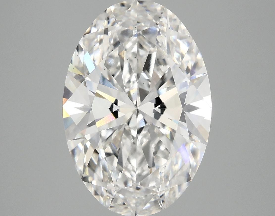 3.95 Carat Oval Shaped Ideal Cut VS2 IGI Certified Lab Grown Diamond