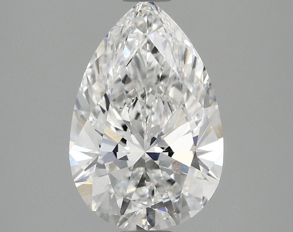 2.08 Carat Pear Shaped Excellent Cut VVS2 IGI Certified Lab Grown Diamond