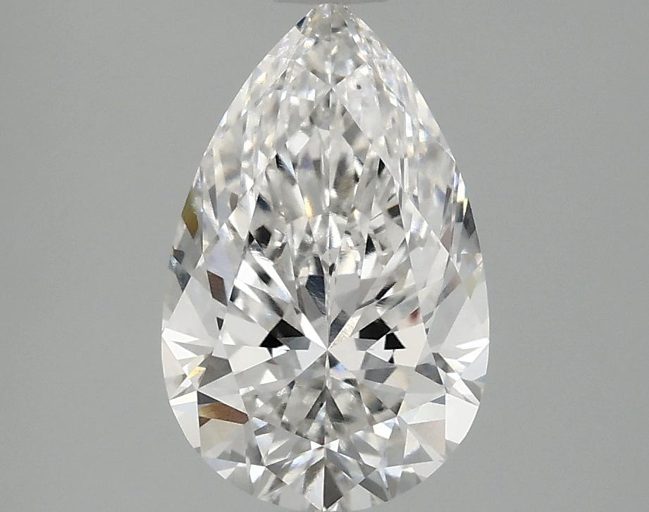 2.03 Carat Pear Shaped Ideal Cut VS1 IGI Certified Lab Grown Diamond