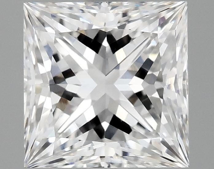 3.03 Carat Princess Shaped Ideal Cut VVS2 IGI Certified Lab Grown Diamond