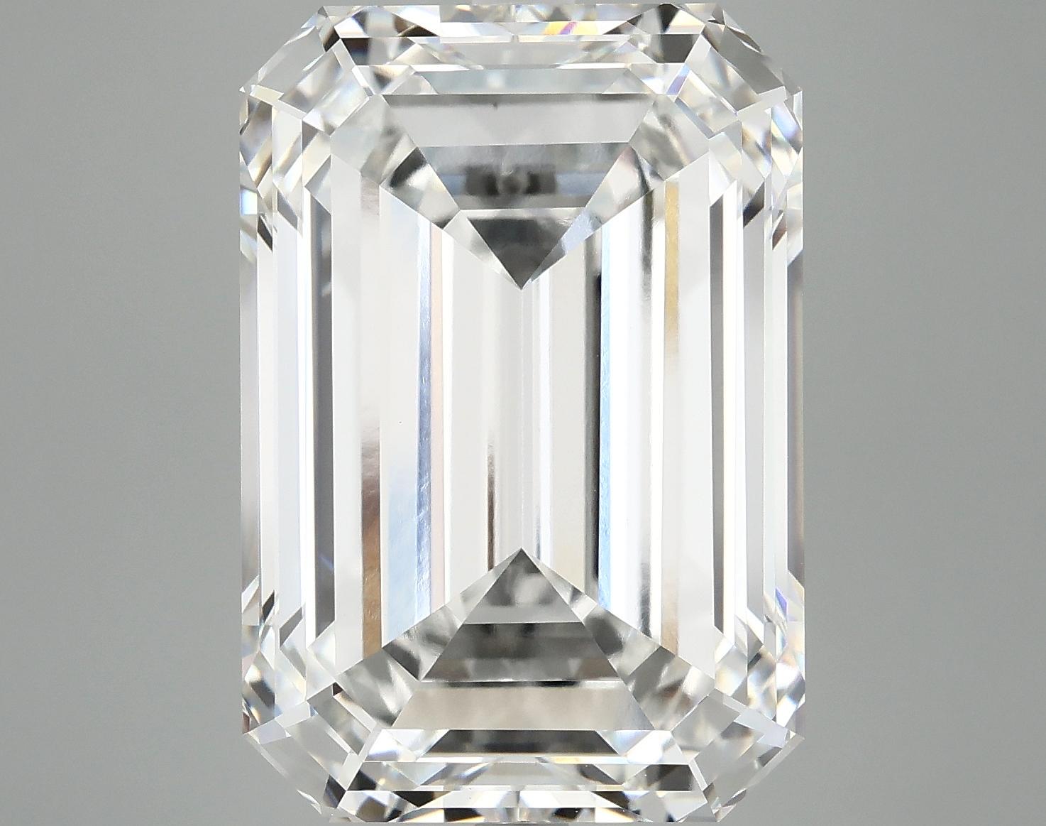 15.44 Carat Emerald Shaped Ideal Cut VVS2 IGI Certified Lab Grown Diamond