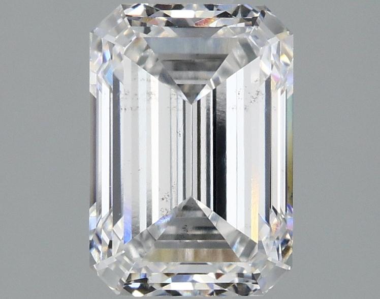 2.12 Carat Emerald Shaped Ideal Cut SI1 IGI Certified Lab Grown Diamond