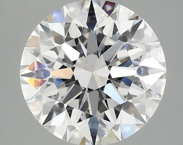 3.06 Carat Round Shaped Excellent Cut VVS2 IGI Certified Lab Grown Diamond