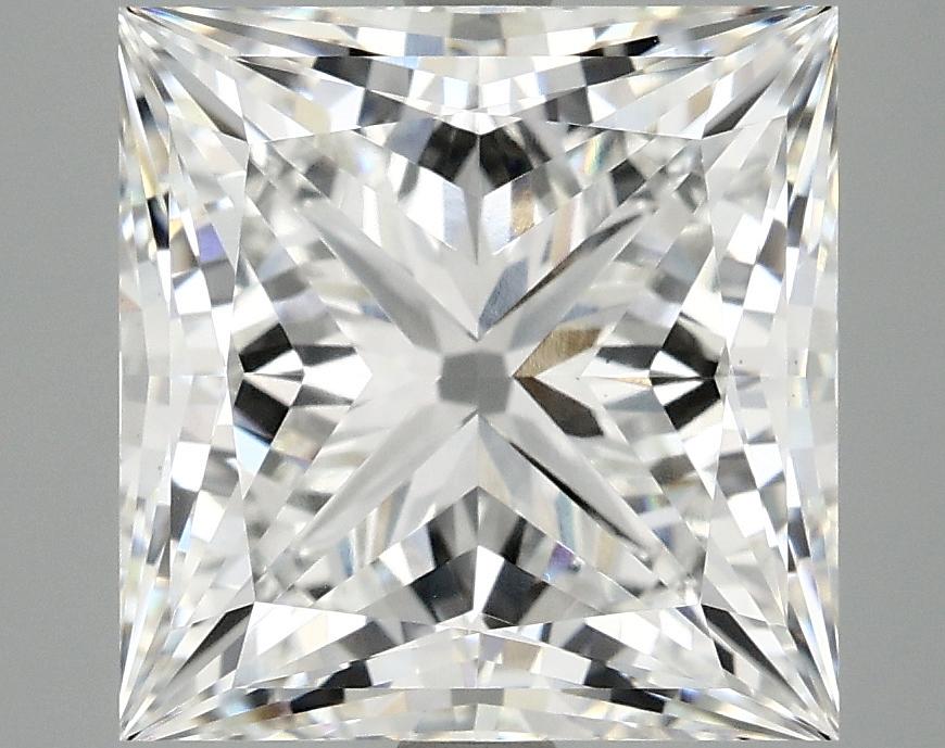 5.81 Carat Princess Shaped Ideal Cut VS1 IGI Certified Lab Grown Diamond