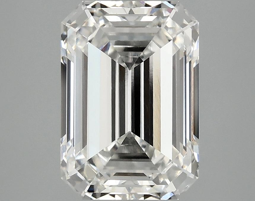 3.1 Carat Emerald Shaped Ideal Cut VVS2 IGI Certified Lab Grown Diamond