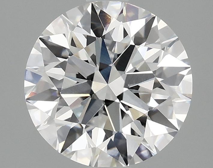 2.05 Carat Round Shaped Excellent Cut VVS2 IGI Certified Lab Grown Diamond