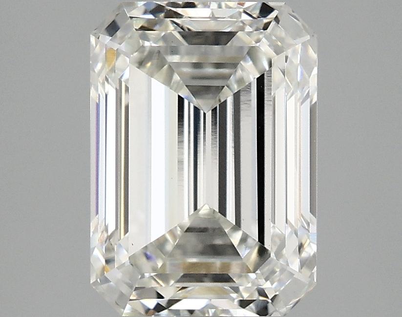 3.05 Carat Emerald Shaped Excellent Cut VS1 IGI Certified Lab Grown Diamond