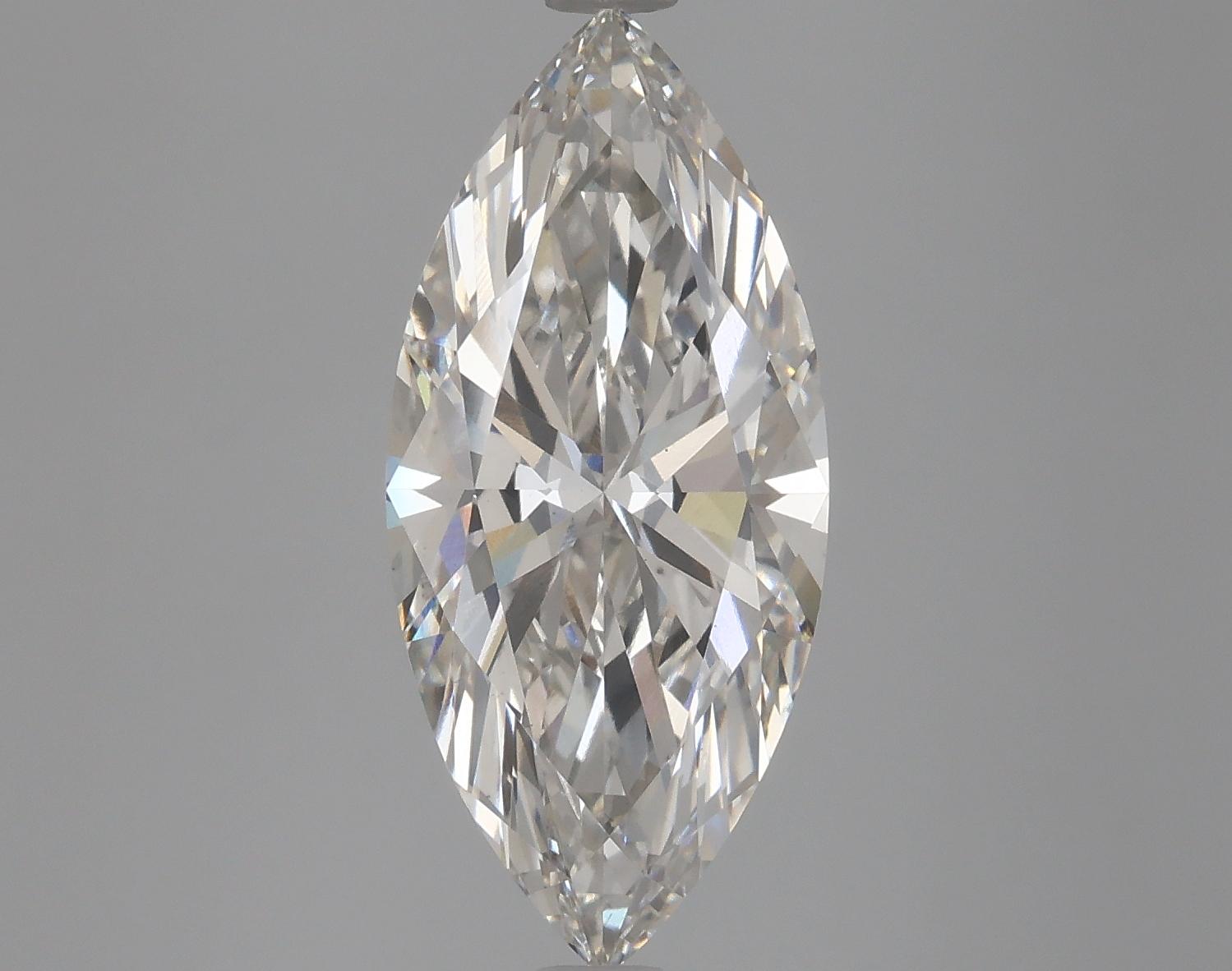3.82 Carat Marquise Shaped Excellent Cut VS1 IGI Certified Lab Grown Diamond