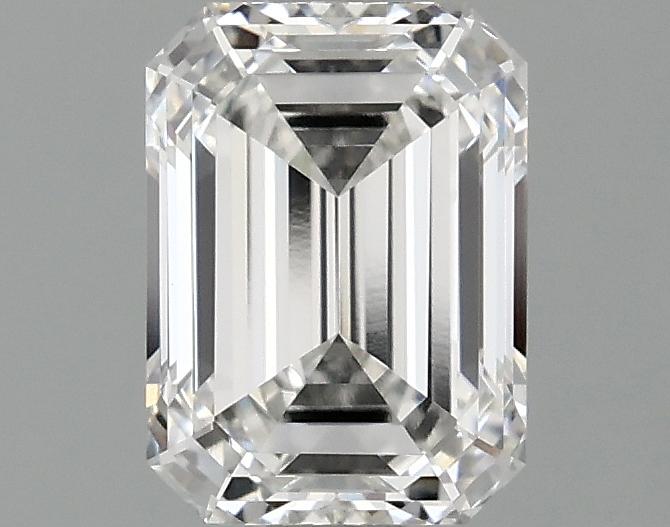 1.59 Carat Emerald Shaped Excellent Cut VVS2 IGI Certified Lab Grown Diamond