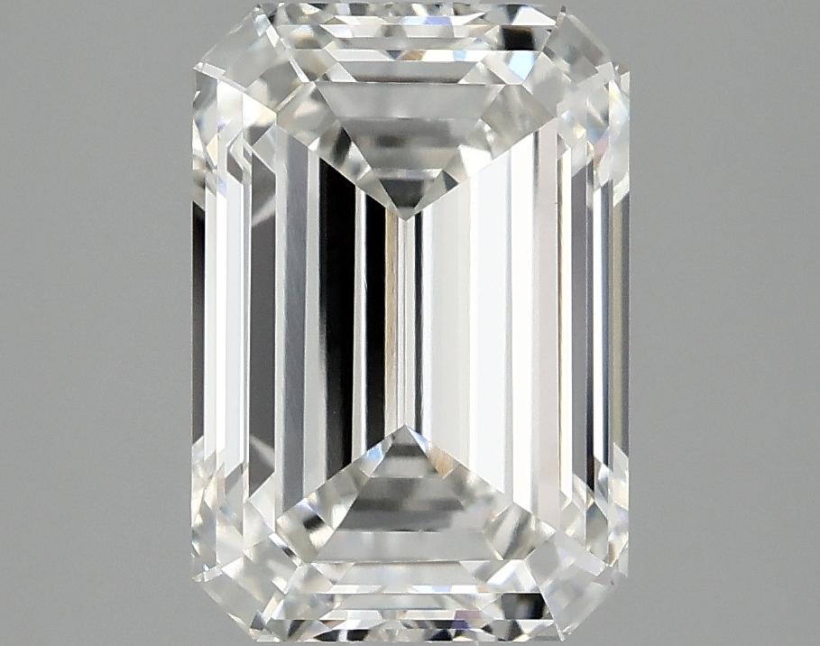 2.98 Carat Emerald Shaped Ideal Cut VVS1 IGI Certified Lab Grown Diamond