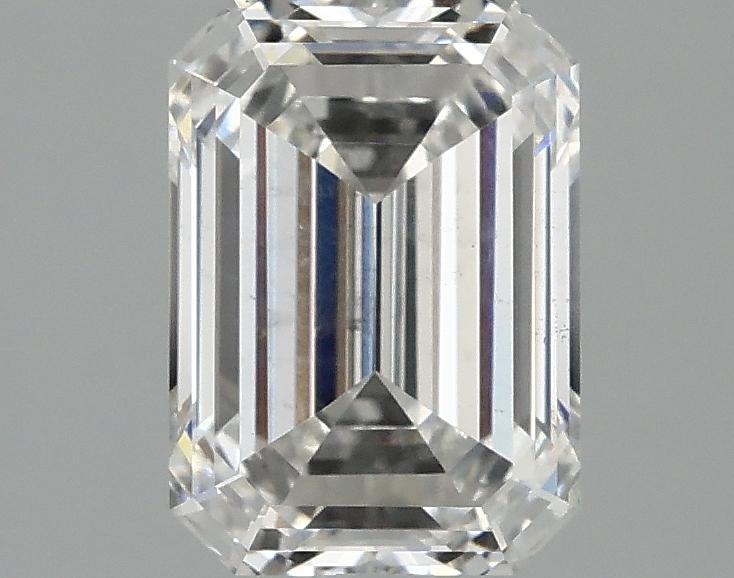 2.1 Carat Emerald Shaped Ideal Cut SI1 IGI Certified Lab Grown Diamond