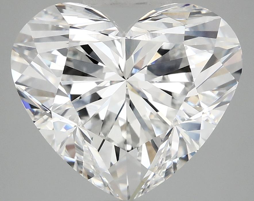 5.08 Carat Heart Shaped Ideal Cut VVS2 IGI Certified Lab Grown Diamond