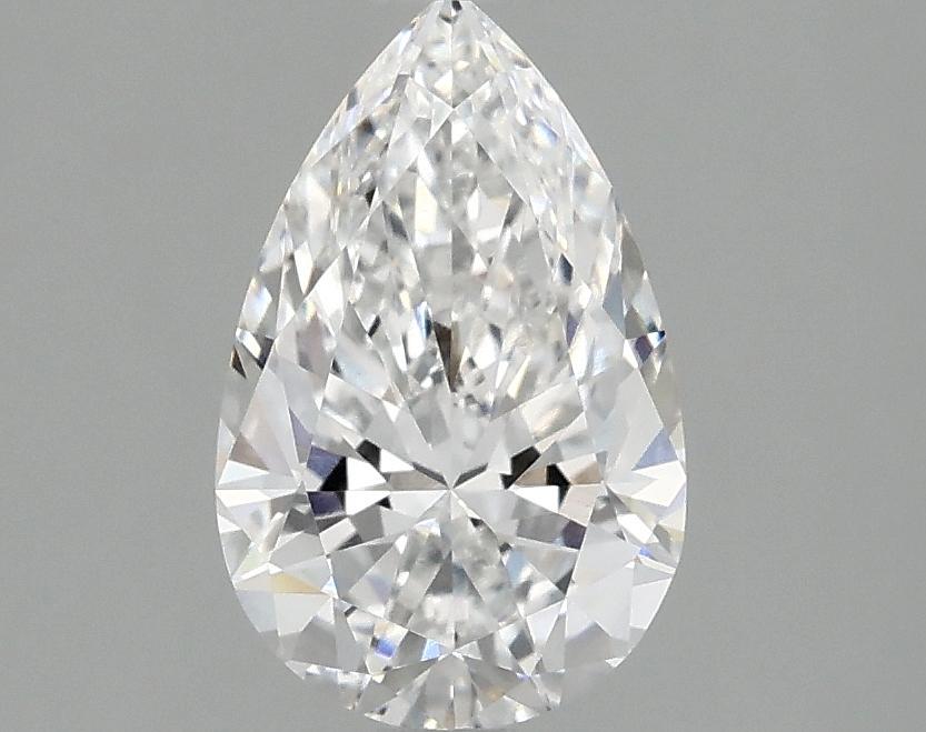 1.5 Carat Pear Shaped Ideal Cut VVS2 IGI Certified Lab Grown Diamond