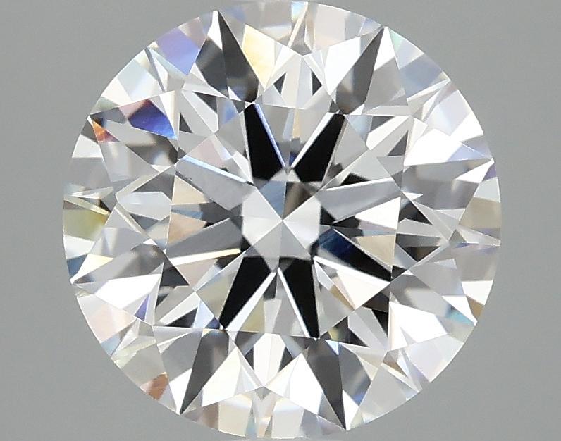 3.09 Carat Round Shaped Ideal Cut VVS2 IGI Certified Lab Grown Diamond