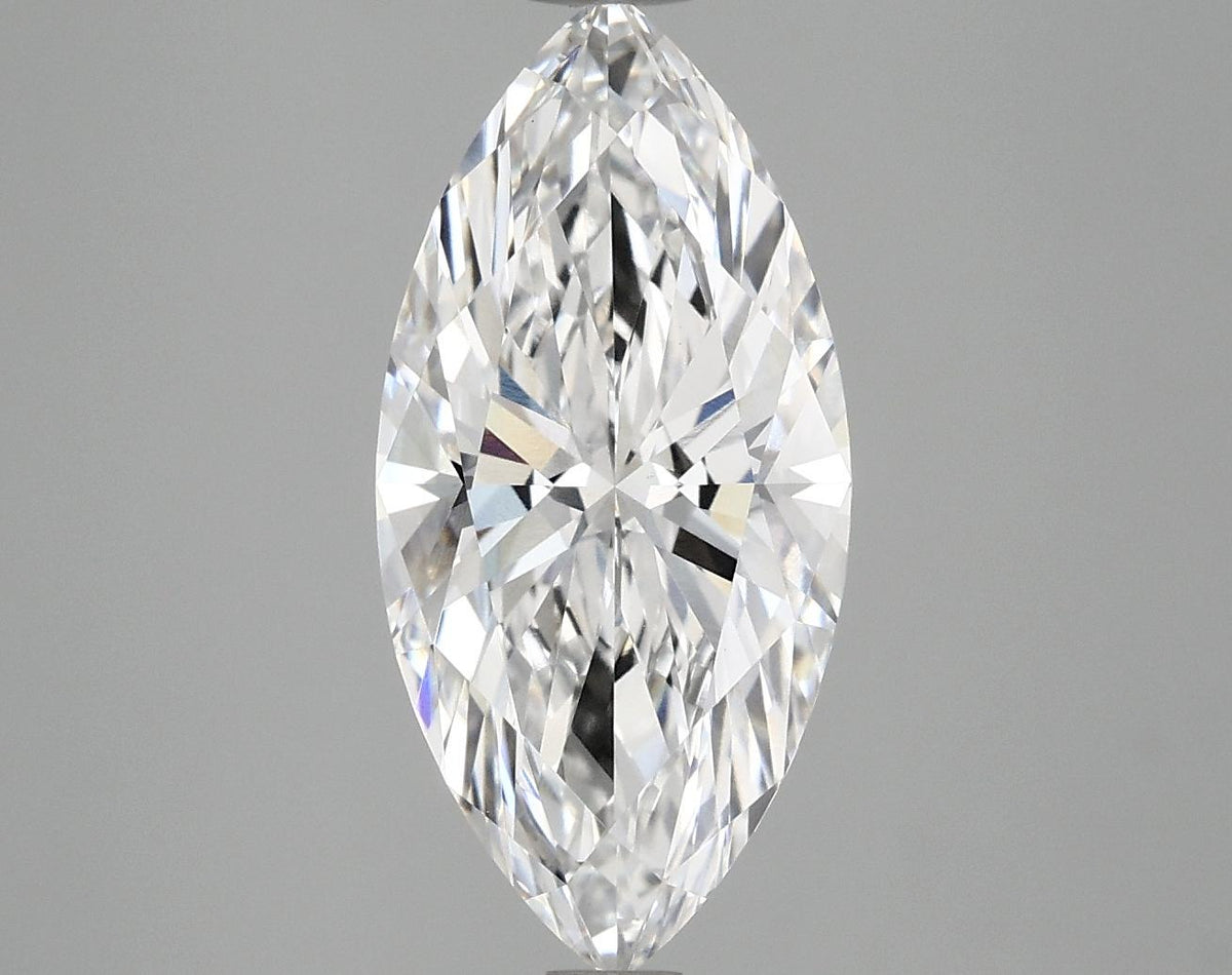 3.1 Carat Marquise Shaped Excellent Cut VS1 IGI Certified Lab Grown Diamond